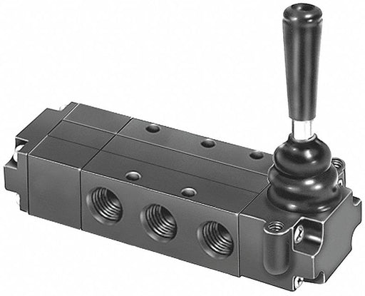 Manual Air Control Valve Lever Black