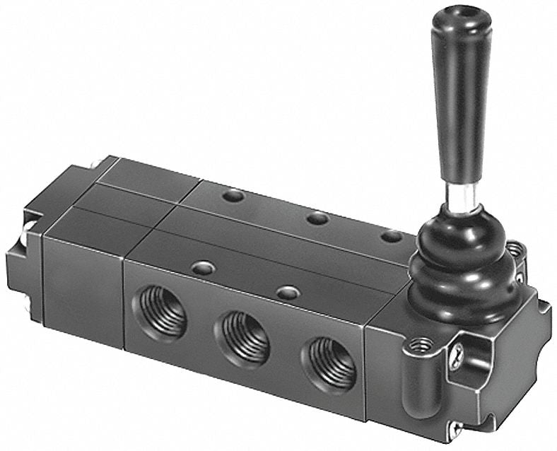 Manual Air Control Valve Lever Black