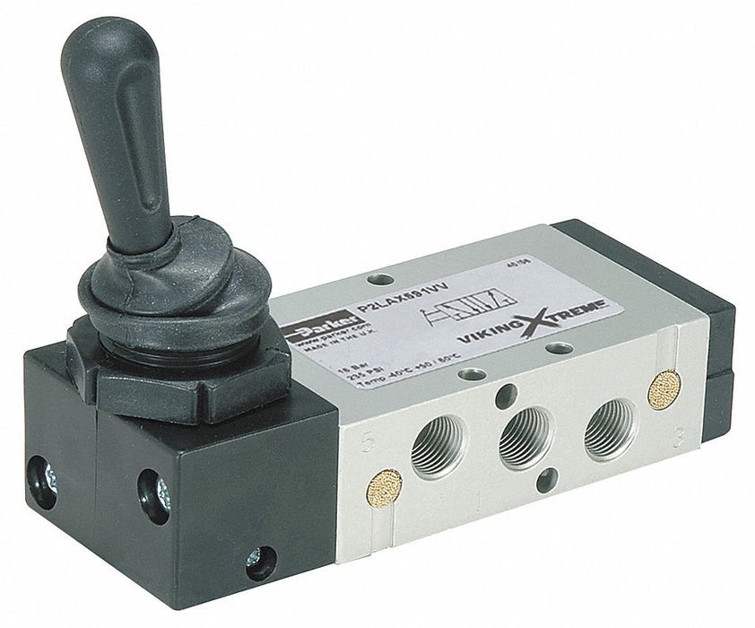 Manual Air Control Valve Lever Black