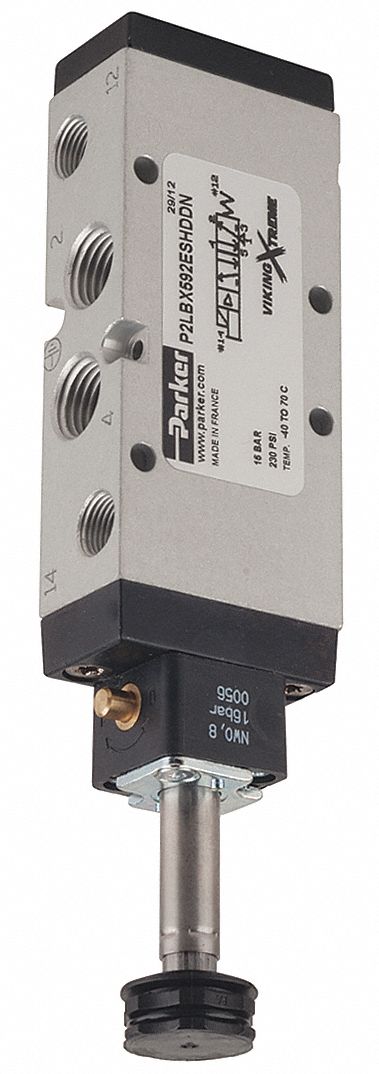 Solenoid Air Con Valve Four-Way 232 psi