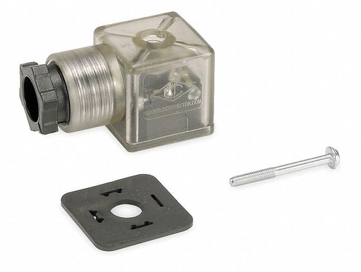 Solenoid Coil Connector 3 Pin 30 mm
