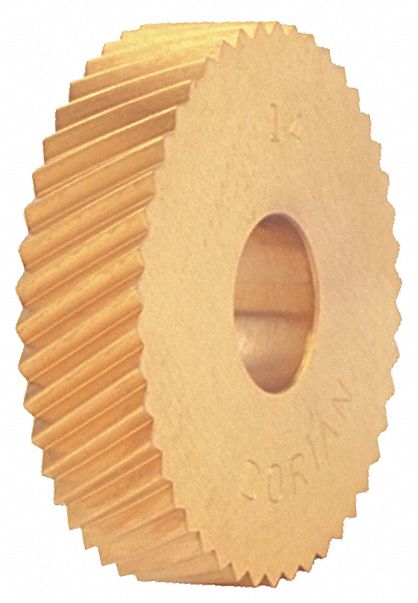 Knurl Wheel Left Hand Diagonal HSS