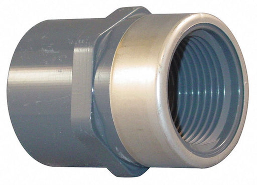 PVC Straight 1/2 in NPT 3/4 in