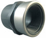 PVC Straight 1 1/4 in NPT 1 1/4 in