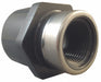 PVC Straight 1 in NPT 3/4 in