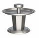 Wash Fountain 54 in L 54 in W Silver
