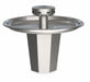 Wash Fountain 54 in L 54 in W Silver