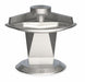 WashFountain 43.75inL 54inW Silver