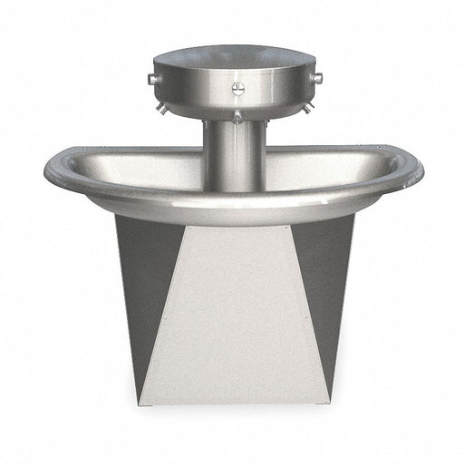 Wash Fountain 26 in L 36 in W Silver