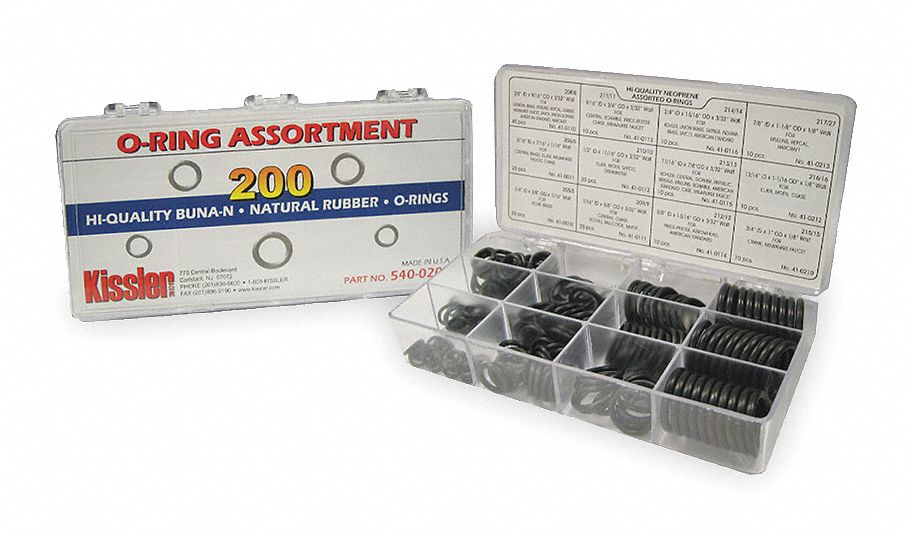 Assorted O-Ring Kit Fits Universal Fit