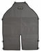 Bib Apron Gray/Black 36 in L 25 in W