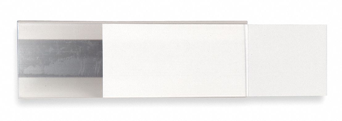 MagneticHolder 6inL 2inW Clear PK25
