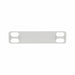 Marker Plate 316 SS 3/4in H PK100