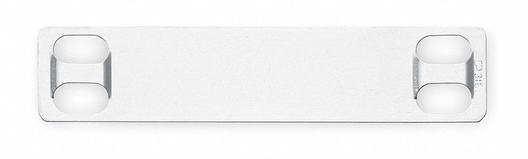 Marker Plate 304 SS 3/4in H PK100