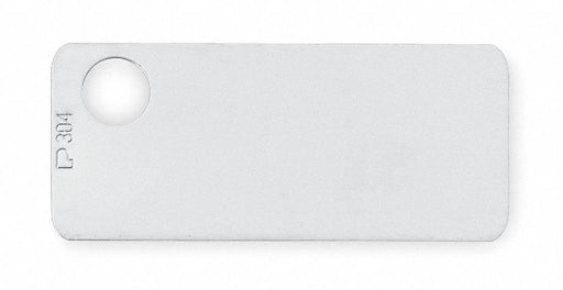 Marker Plate 304 SS 3/4in H PK100