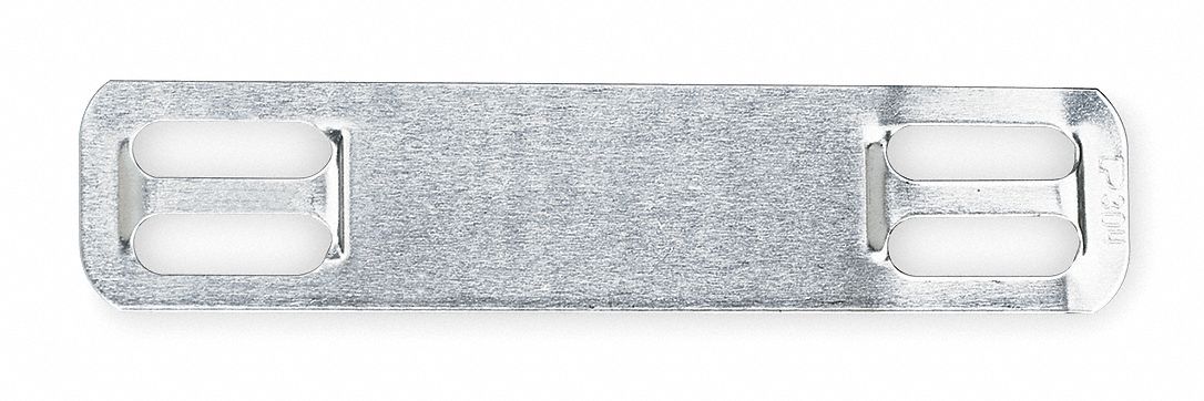 Marker Plate 304 SS 3/8in H PK100