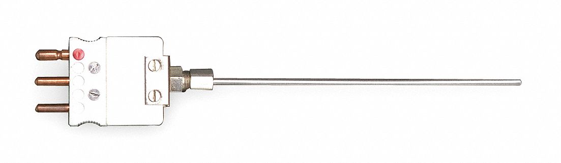 RTD Probe 100 Ohm Length 12 In 500 F