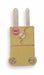 Thermocouple Plug K Yellow Miniature
