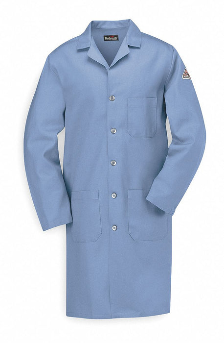 D1306 Flame-Resistant Lab Coat Light Blue L