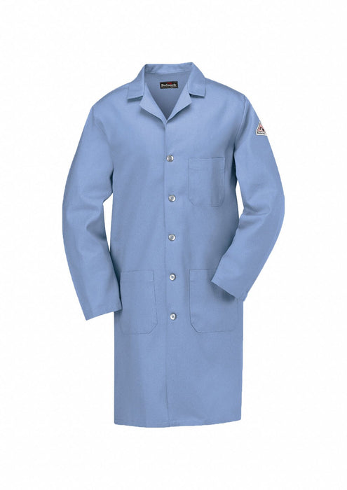 D1306 Flame-Resistant Lab Coat Light Blue XL
