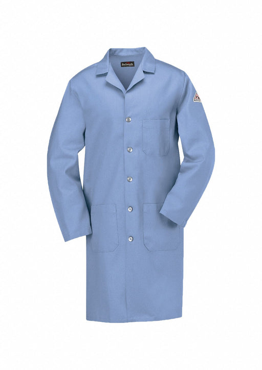 D1306 Flame-Resistant Lab Coat Light Blue 2XL