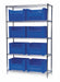 G3471 Bin Shlvng 18inx74inx48in Blue