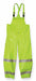 D0644 Arc Flash Rain Overall Cat 1 Ylw/Grn L