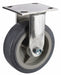 Plate Caster Rigid Polyurethane 7 1/2 H
