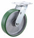 Plate Caster Swivel Polyurethane 9 1/2 H