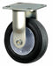 Plate Caster Rigid Rubber 7 3/8 H