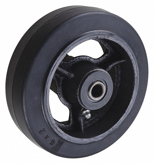 Caster Wheel 6 dia 500 lb Black