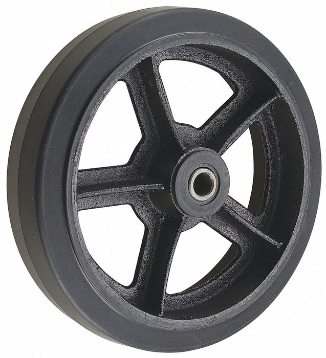 Caster Wheel 8 dia 600 lb Black