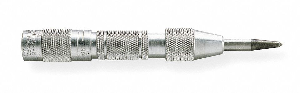Auto Center Punch Alum 5/8 D x 5 L