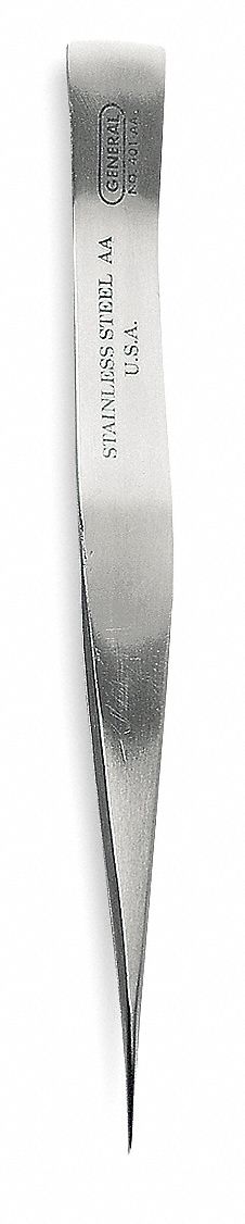 Tweezers SS Straight 5 L