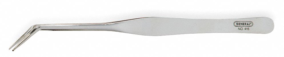 Tweezers SS Bent 6 1/2 L