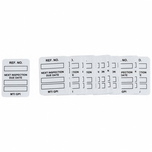 Tag Black/White 1-3/4inH 1-1/4inW PK100