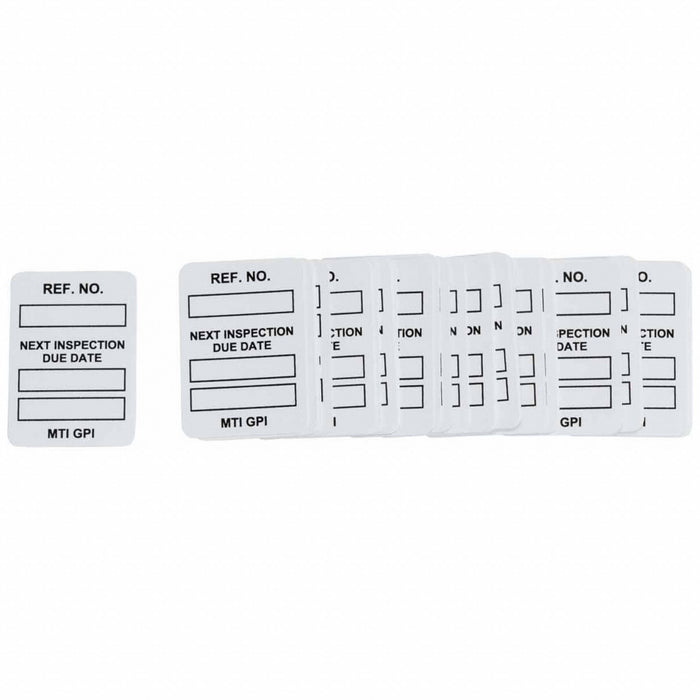 Tag Black/White 1-3/4inH 1-1/4inW PK100