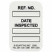 Tag Black/White 1-3/4inH 1-1/4inW PK100