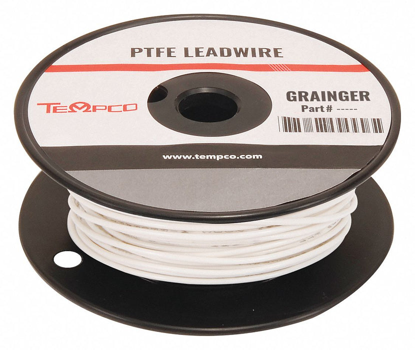 N0441 HighTempLeadWire 20AWG White 250ft