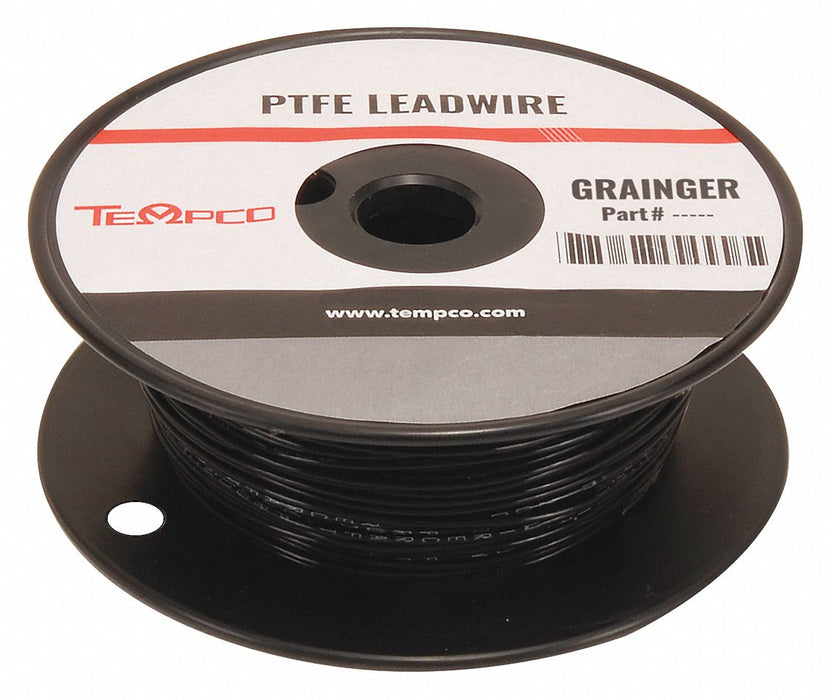 N0437 HighTempLeadWire 20AWG Black 250ft