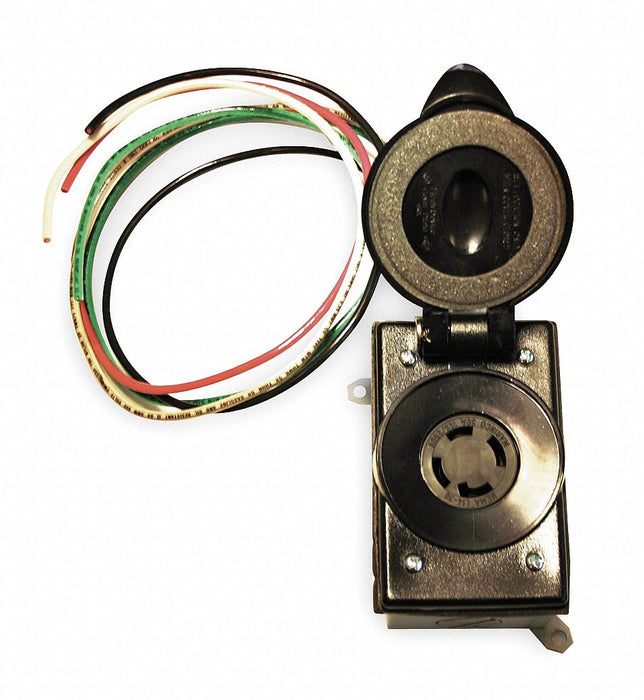 Prewired Receptacle 30A 125/250VAC 4Wire