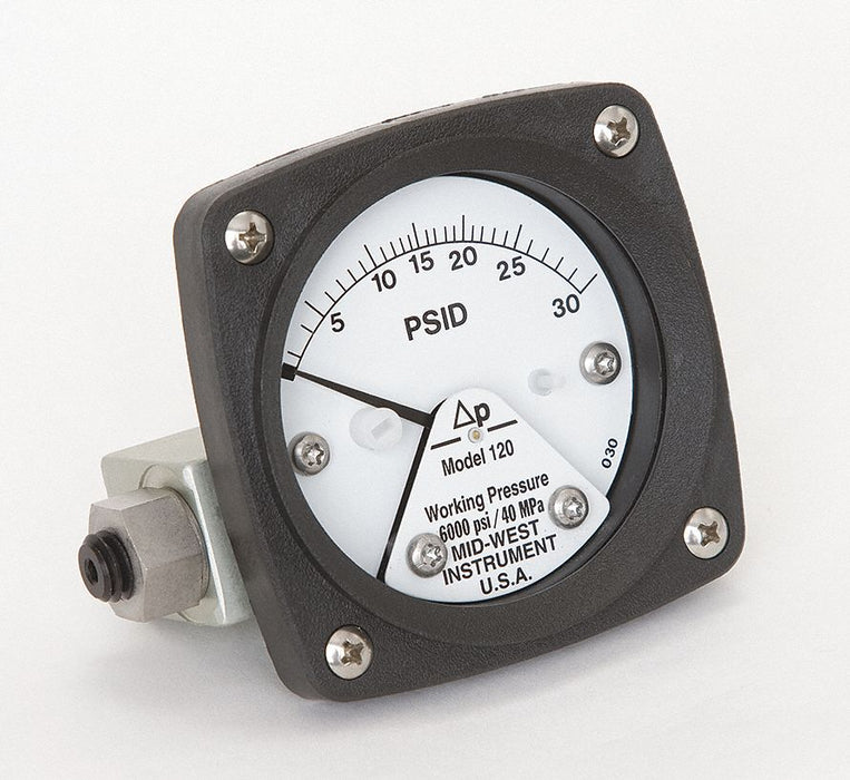 D0755 Pressure Gauge 0 to 30 psi