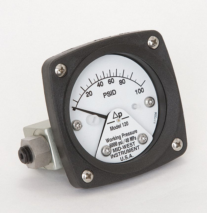 D0755 Pressure Gauge 0 to 100 psi