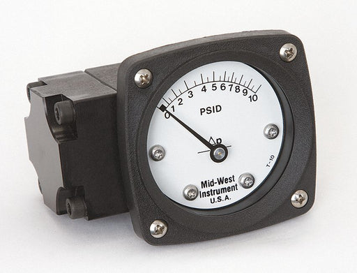 Pressure Gauge 0 to 10 psi
