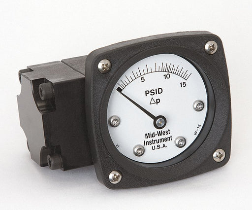 D0756 Pressure Gauge 0 to 15 psi