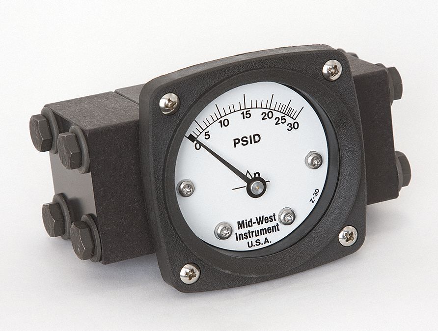 D0748 Pressure Gauge 0 to 30 psi