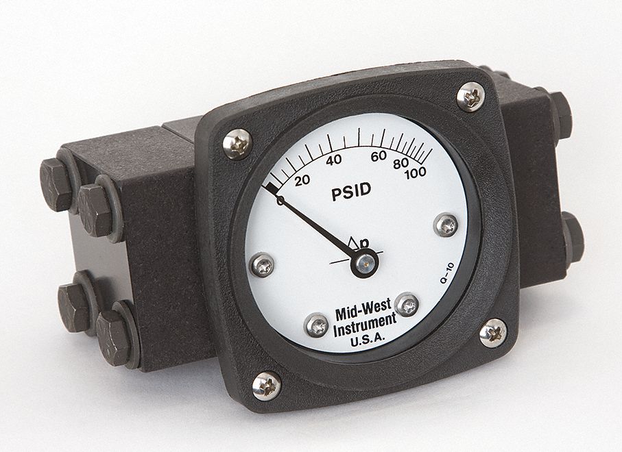 D0748 Pressure Gauge 0 to 100 psi