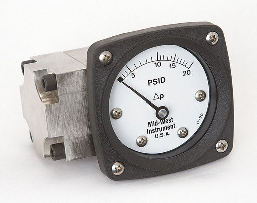 D0757 Pressure Gauge 0 to 20 psi