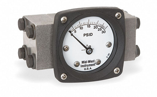 D0747 Pressure Gauge 0 to 30 psi