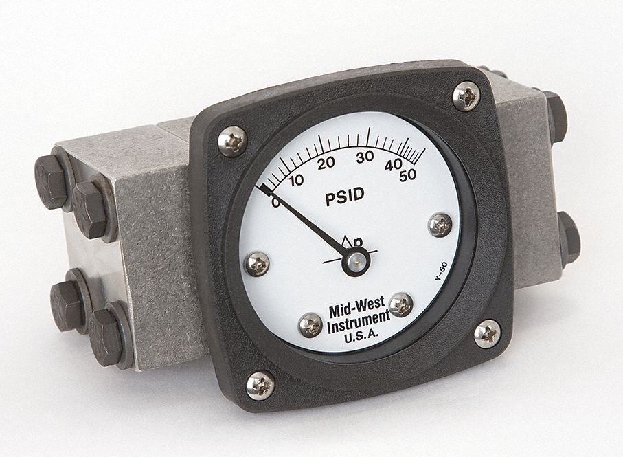 D0747 Pressure Gauge 0 to 50 psi